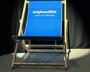 Deckchair at Brighton SEO